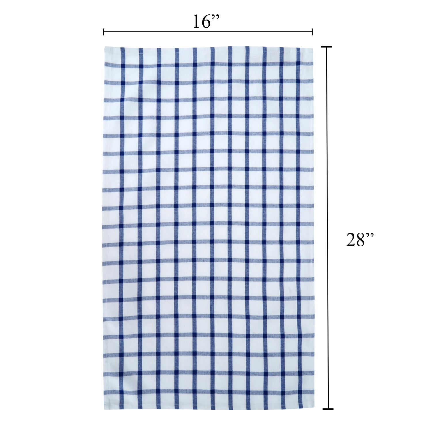 Swaas 100% Cotton Blue Rail Kitchen Towel - Set of 6 - hfnl!fe