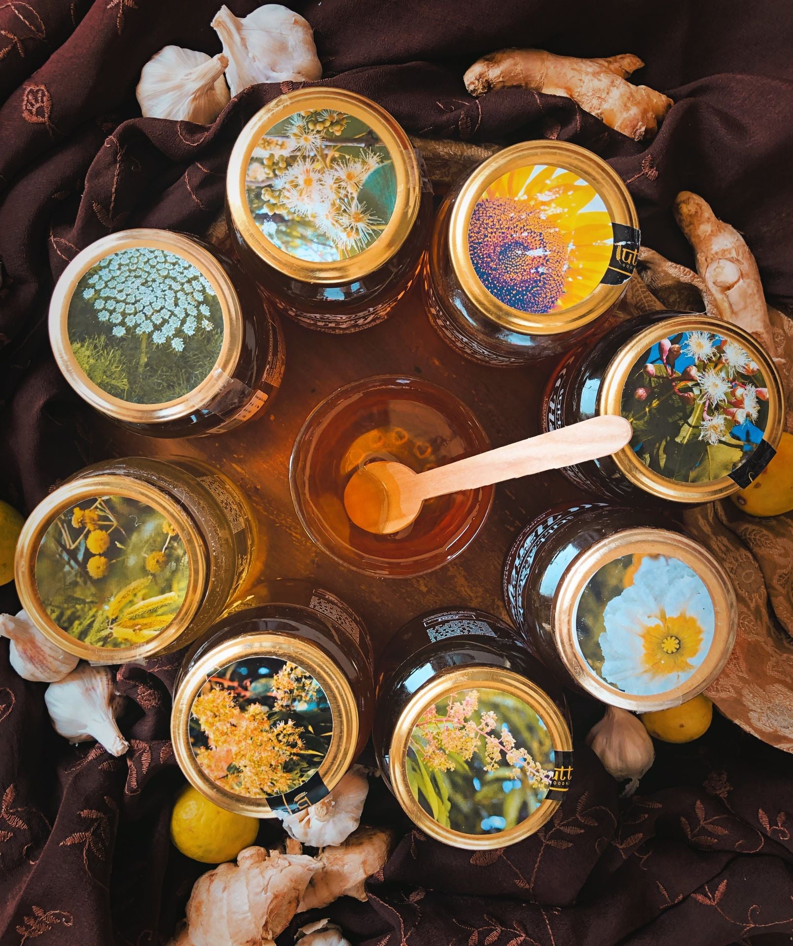 Uttaransh Ajwain Floral Honey 500gms - hfnl!fe
