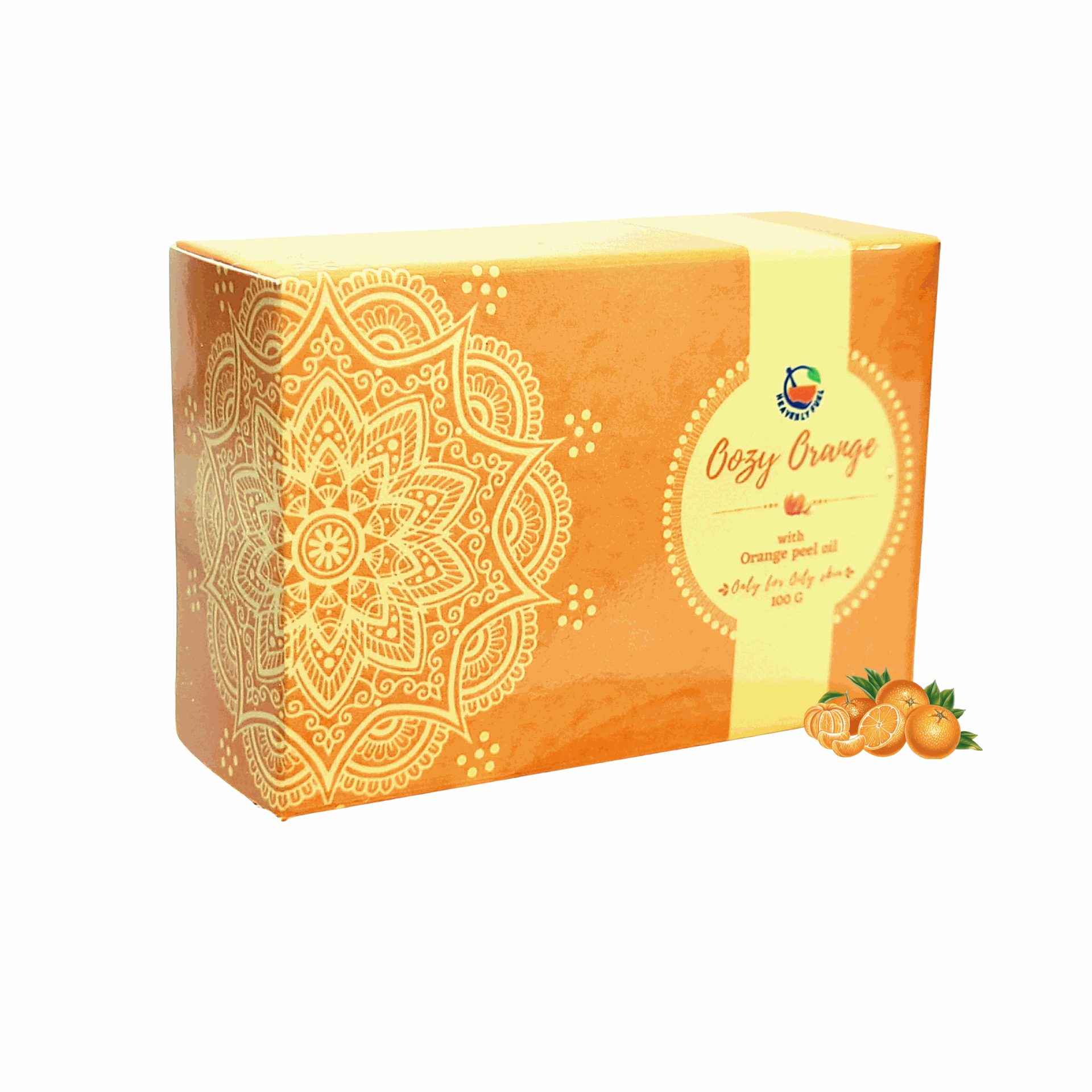Oozy Orange |Handmade Butter Soap|100g - hfnl!fe