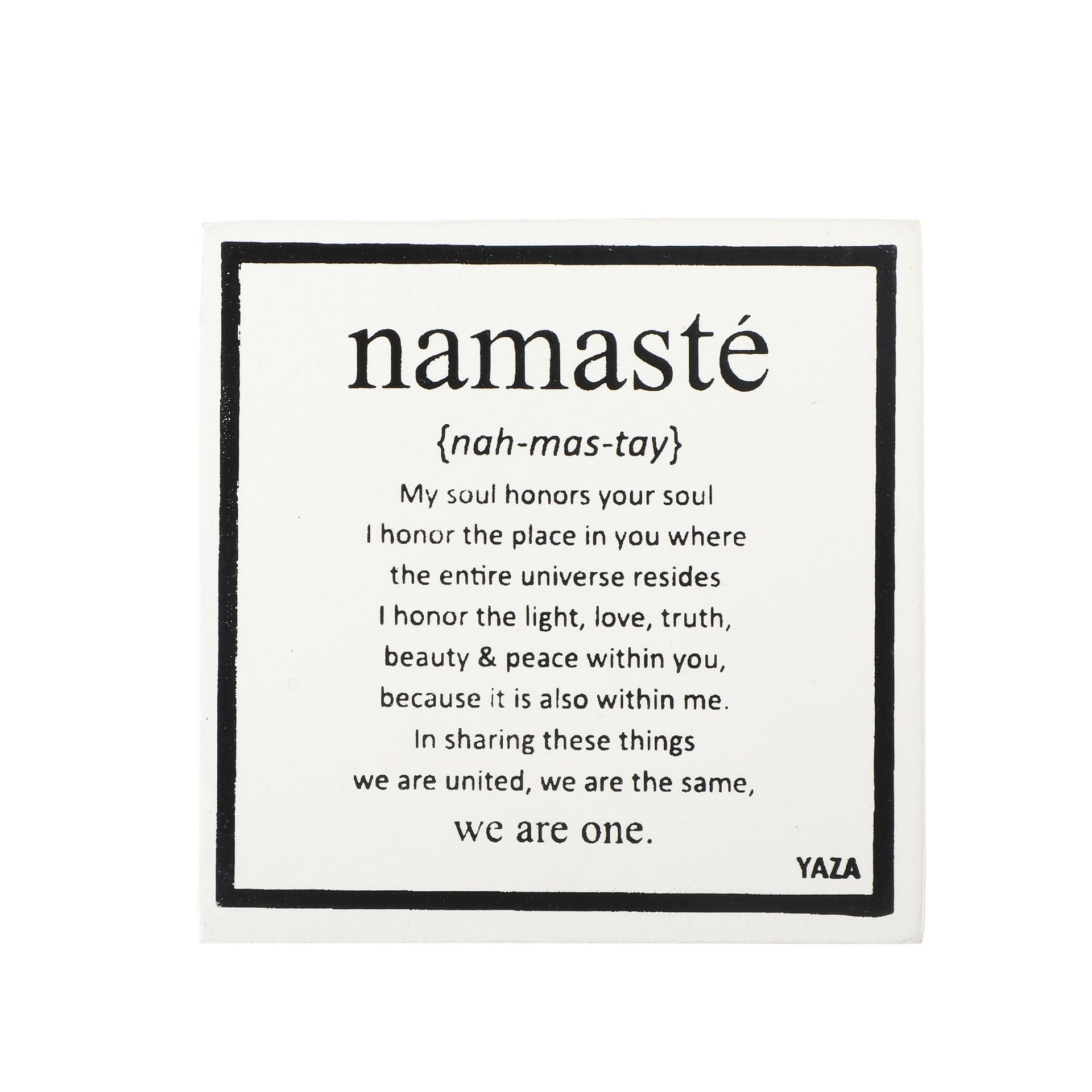 India Souvenir Namaste Magnet