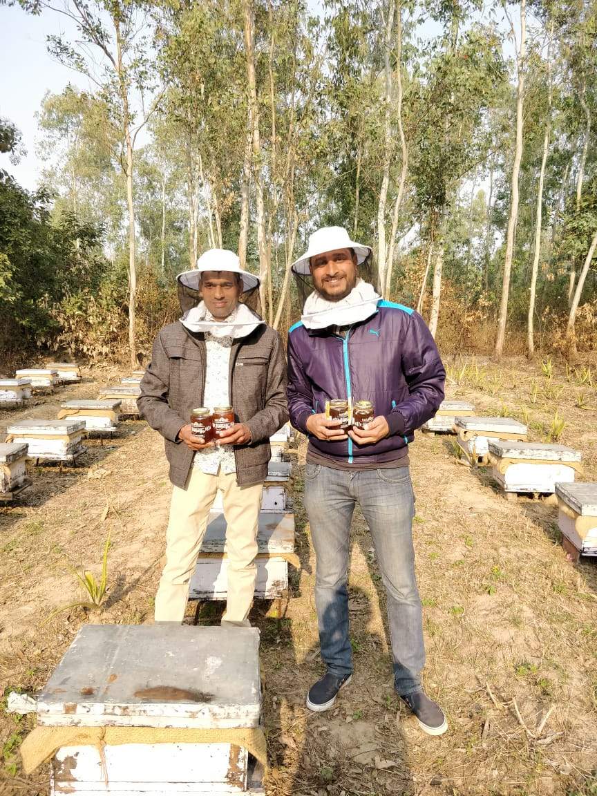 Uttaransh Lychee Floral Honey 500gms - hfnl!fe