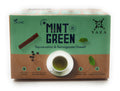 Yazalife Mint Green Tea - Rejuvenate & Reinvigorate Oneself - loose tea sachets (100grams)