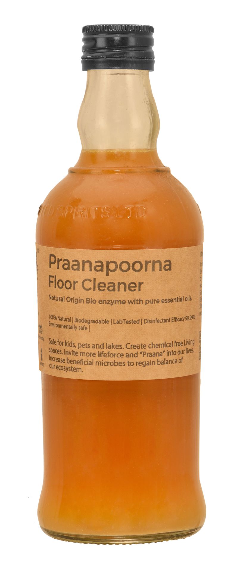 Praanapoorna Floor Cleaner - Concentrate 350 ML - hfnl!fe