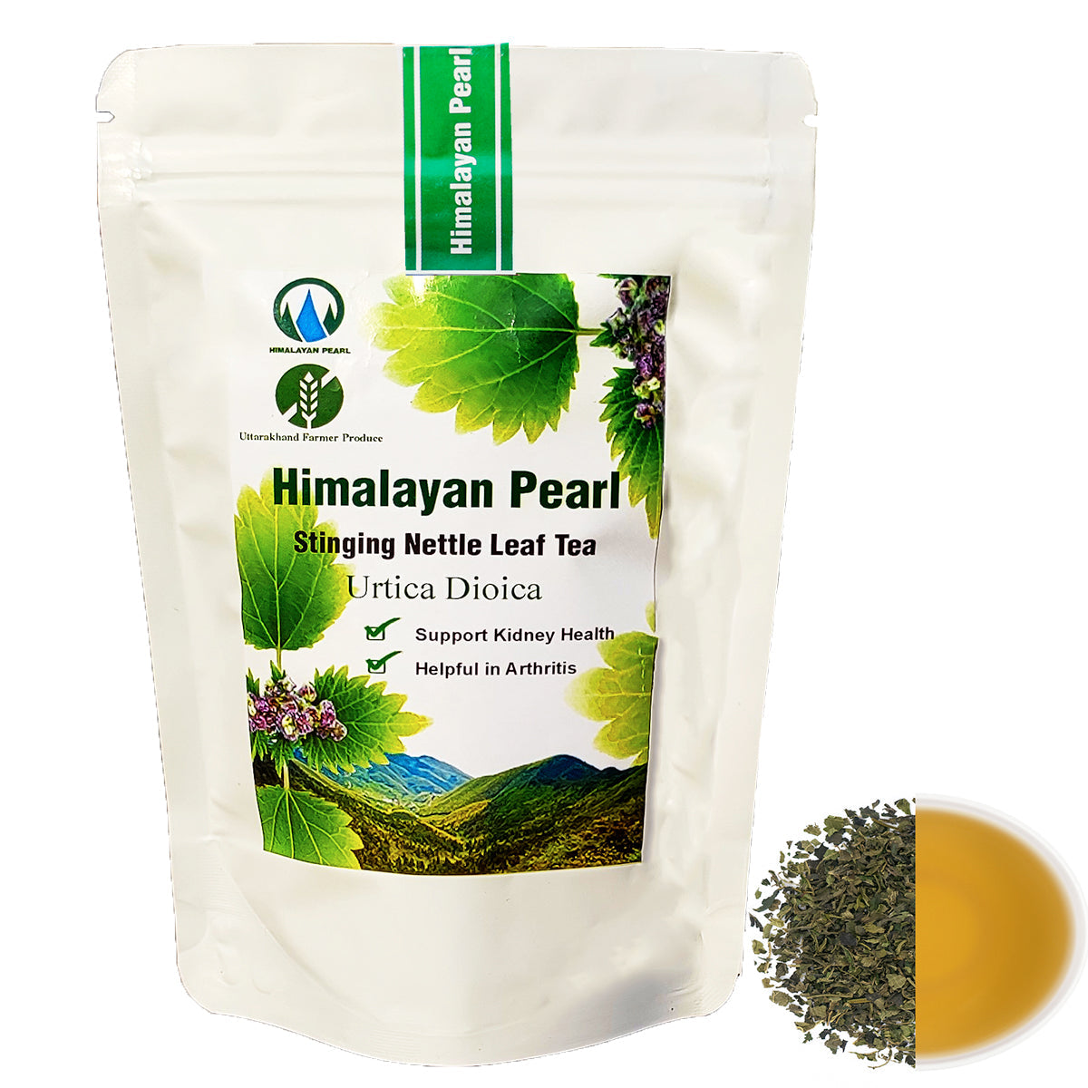 Himalayan high Medicinal Nettle leaf Tea by Himalayan Pearl - hfnl!fe